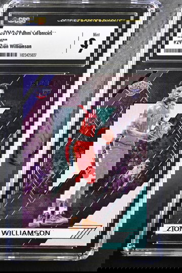2019-20 Panini Chronicles Recon #292 Zion Williamson CSG 9