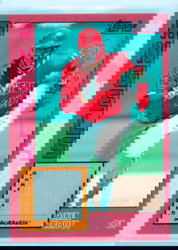 2019 Topps 1984 Topps Baseball Relics/ Red Jersey RED