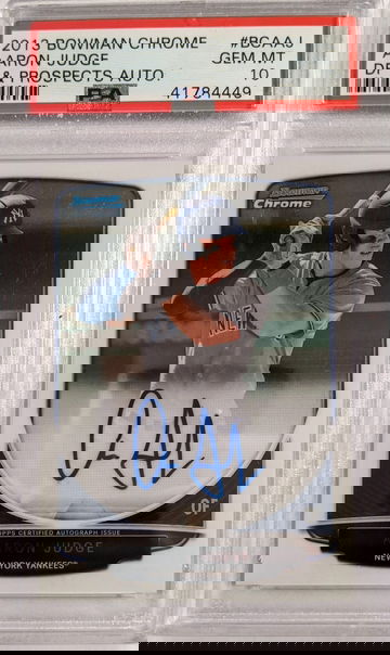 Aaron Judge 2013 Bowman Chrome Auto