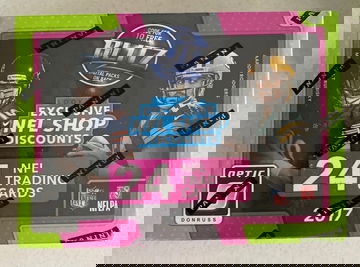 2017 Panini Donruss Optic Football Blaster Box