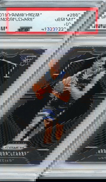 Brandon Clarke Prizm PSA 10