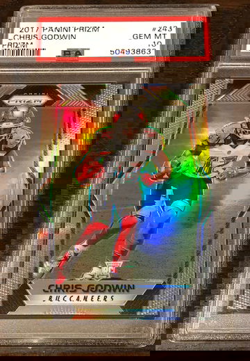 2017 Prizm Silver Chris Godwin PSA 10