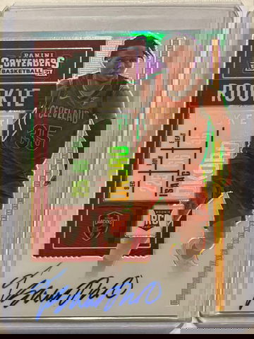 2020-21 Panini Contenders Isaac Okoro Prizm Rookie Auto