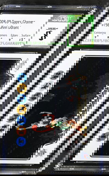 2008 TOPPS CHROME KEVIN DURANT 