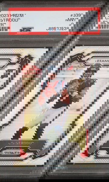 2023 Panini Prizm CJ Stroud Silver PSA 9