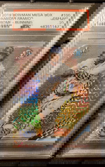 2019 Bowman Mega Box Wander Franco PSA 10