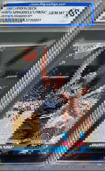 RARE 🏀 1992 Shaquille O’Neal UD Rookie Standouts #RS15 🏀 Isa10 Pop Report 54