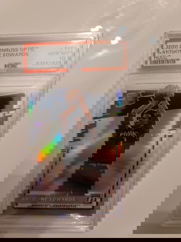 Anthony Edwards Optic Holo PSA 10