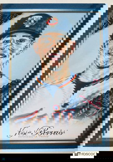 JOSE BERRIOS 2019 Topps Gallery #71 BLUE Parallel SP #05/50 Minnesota Twins