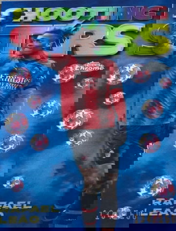 Rafael Leão 2023-24 Topps Chrome UEFA 1998 Shooting Stars Blue /150 #98-1