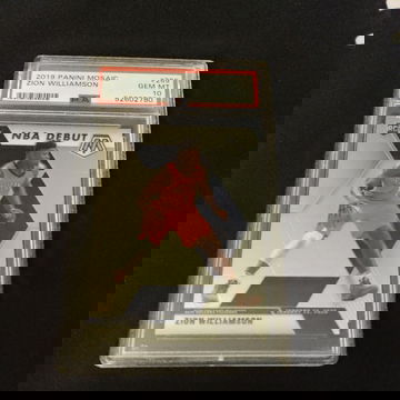 2020 mosaic Zion  Williamson RC PSA 10