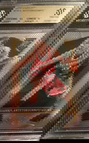 Giannis Antetokounmpo Select RC BGS 10 Pristine