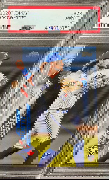 2020 Topps Bo Bichette PSA 9