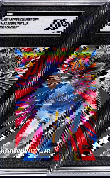 2025 Topps Celebration #PP-17 Bobby Witt Jr. Power Players SGC 10