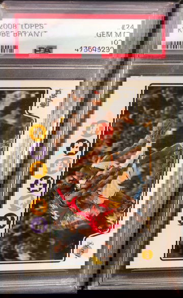 2008 Topps Kobe Bryant PSA 10