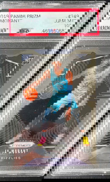 2019 Prizm Ja Morant PSA 10