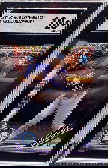 2019 Bowman Chrome Mega Box Julio Rodriguez 1st BCO-33 rookie first SGC 10 Gem mint