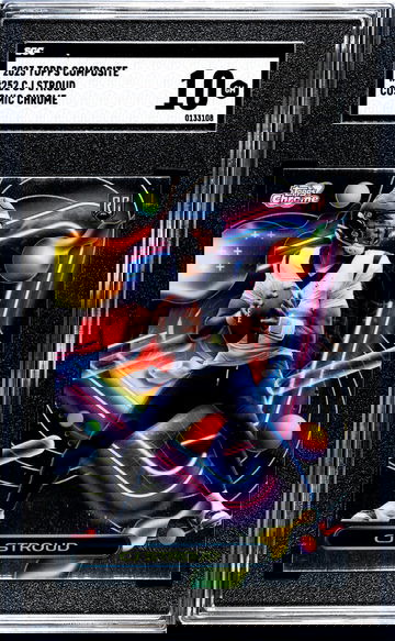 2023 Topps Composite #252 Cj Stroud Cosmic Chrome SGC 10