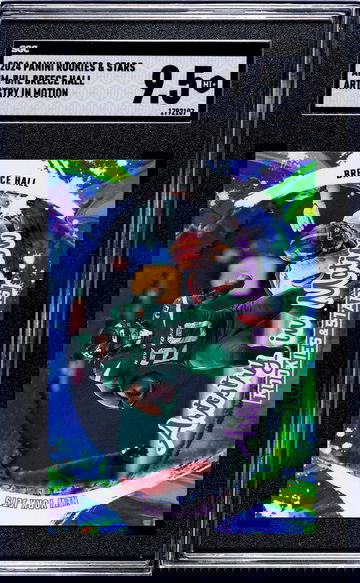 2024 Panini Rookies & Stars #AIM-BHL Breece Hall Artistry In Motion SGC 9.5