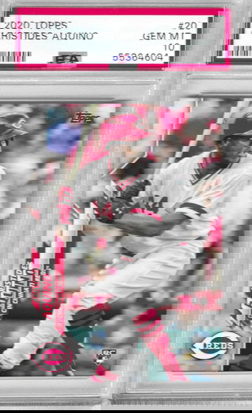 2020 Topps Aristides Aquino PSA 10