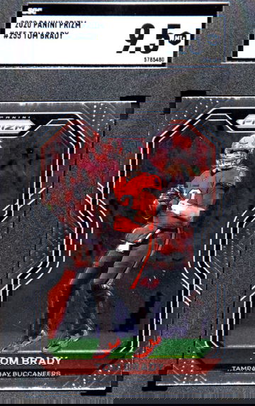 Tom Brady 2020 Prizm #255 1st Year Tampa Bay SGC 9.5