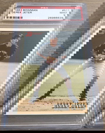 1993 Bowman DEREK JETER #511 Rookie PSA 9