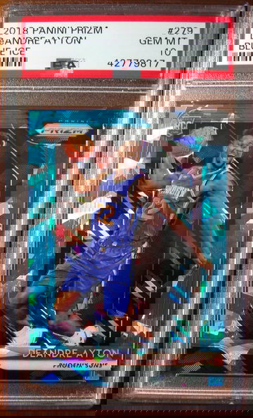 DeAndre Ayton 2018 Prizm #279 Blue Ice Prizm /99 PSA 10