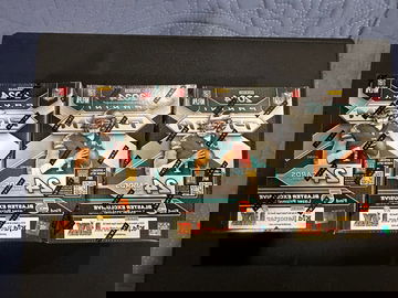 2024 Prizm Football Blaster Box Lot Of 3 Factory Sealed Lazer