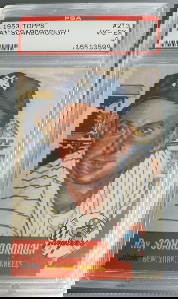 1953 Topps Ray Scarborough