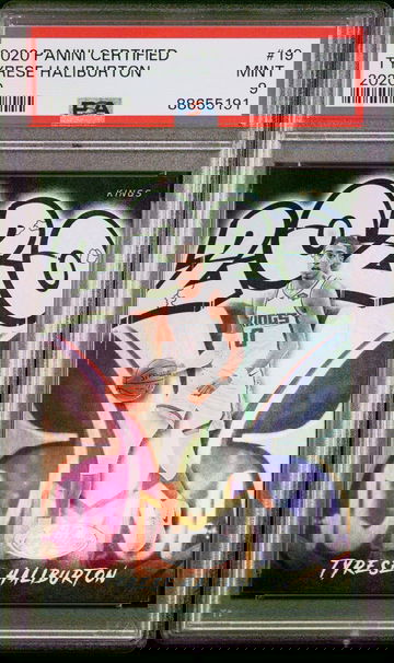 2020 Tyrese Haliburton Certified Graffiti 19 Rookie RC PSA 9