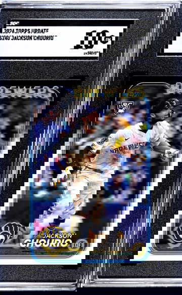 2024 Topps Update #US240 Jackson Chourio SGC 10