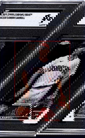 2023 Topps Chrome Update #USC220 Corbin Carroll SGC 9