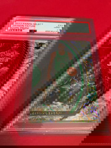 2017 select Jayson Tatum scope Prizm rookie