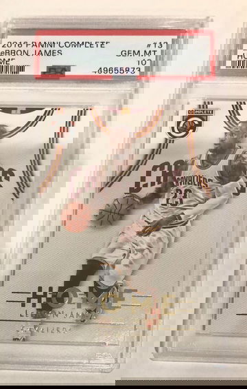 2016 Lebron James Complete Home Jersey #13 PSA 10