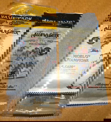 Topps Allen & Ginter 2020 1x Value Pack and 1x Fat Pack