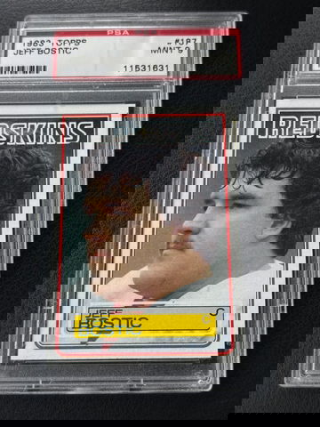 1983 Topps Football Jeff Bostic PSA 9 Washington Redskins