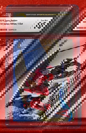 2018 Topps Update Upton/Ohtani/Trout #US158 Card CSG 10 Los Angeles Angels MLB