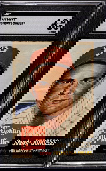 1953 Topps Smoky Burgess SGC 6