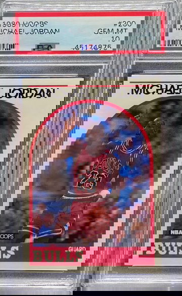 1989 Hoops Michael Jordan #200 PSA 10