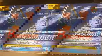 2021 Topps Bowman Sapphire Edition Mega Box