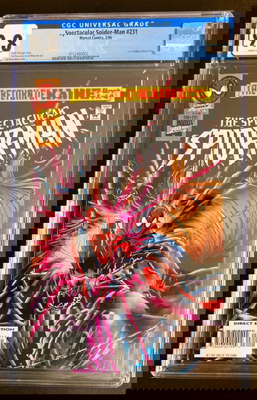 Spectacular Spider-Man #231 CGC 9.8 White 1st Muse 2/96 New Case