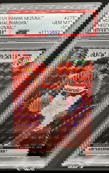 2019 Rui Hachimura Panini Mosaic Red Mosaic #275