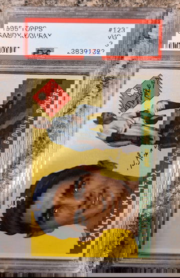 1955 Topps Sandy Koufax Rookie PSA 3 Centered