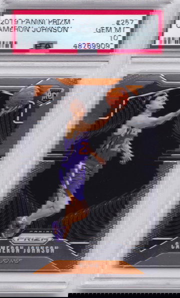 Cameron Johnson 2019 Prizm PSA 10 