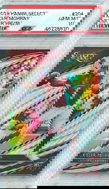 2019 Panini Select Kyler Murray Silver RC PSA 10