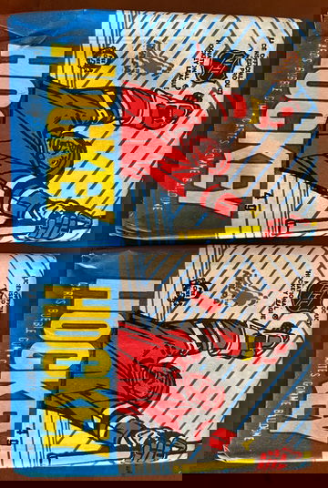 (2) 1989 - 1990 OPC O-Pee-Chee Hockey + (2) OHL 7th Inning Sketch Wax Packs