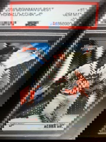 2018 Bowmans Best #51 Ronald Acuna JR PSA 10