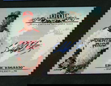 2013 Topps Tribute World Baseball Classic Eddie Rosario #WTA-ER Auto