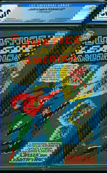 JUSTICE LEAGUE OF AMERICA #22, CGC 3.0 GVG