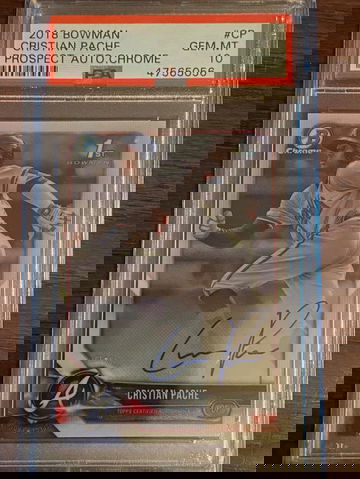 Cristian Pache 2018 Chrome Auto 10